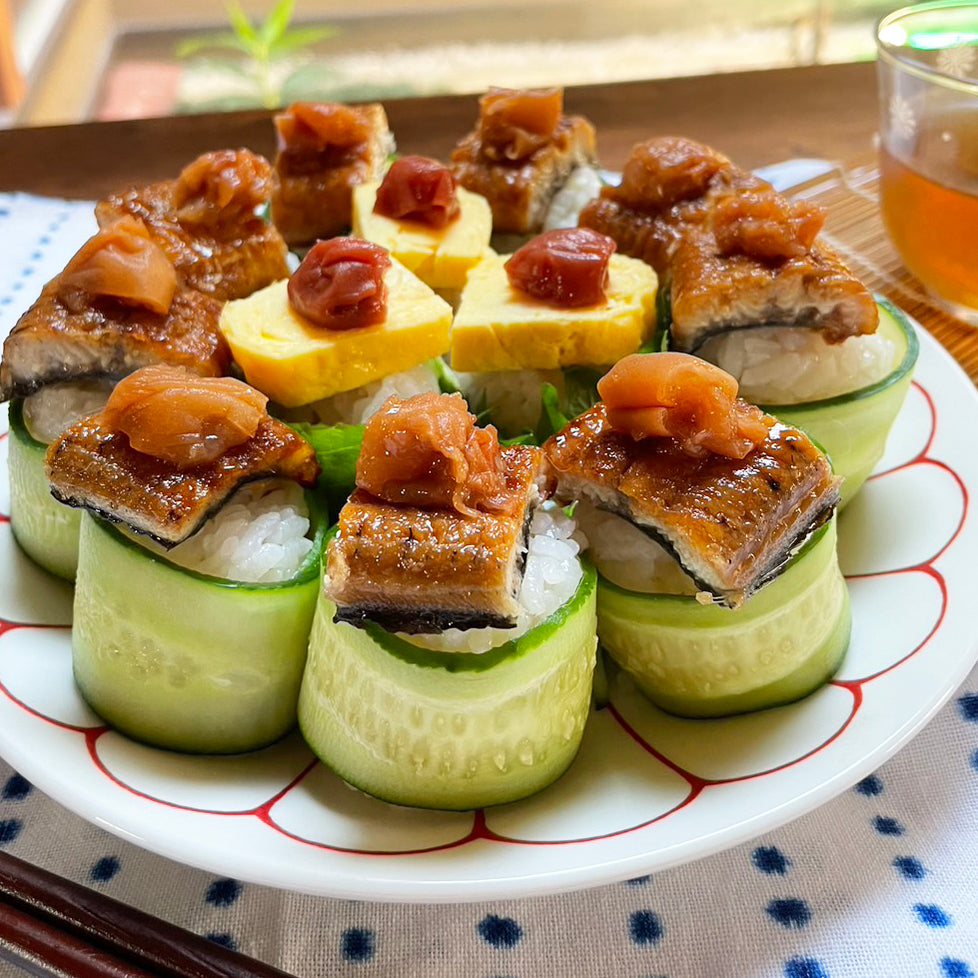 梅と鰻の禁断の巻き寿司