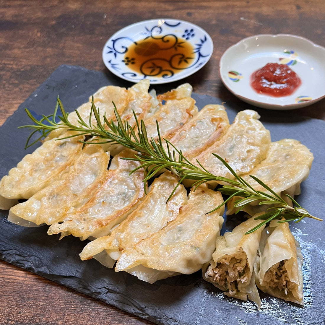 梅風味の大根餃子